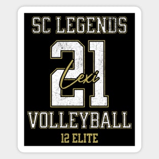 Lexi #21 SC Legends (12 Elite) - Black Magnet